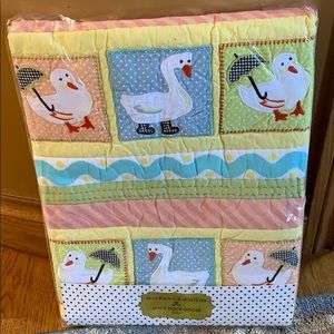 MacKenzie-Childs Duck Duck Goose quilt